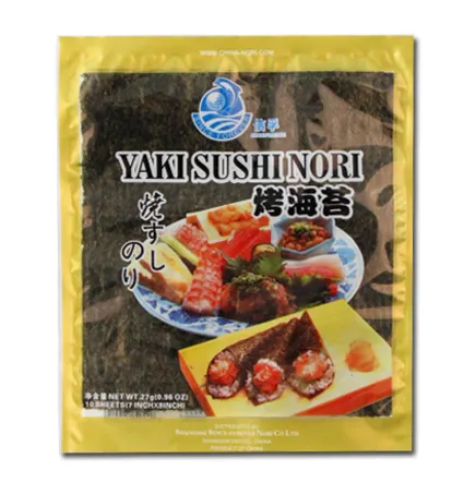 Yaki Sushi Nori Geroosterde Zeewier Nori Alga Laver