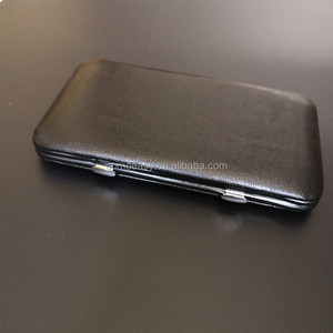 XB Bộ Trò Chơi Du Lịch Từ Tính Mini Bao Da Pu In Hình Backgammon Bằng Nhôm Màu Đen - Product Image 2