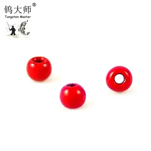 High Quality Fishing Brass Bead Tungsten Beads Fly Tying Fishing Tackle