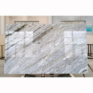 Mármol chino barato marroquí azul del río del triángulo, mármol azul del río - Product Image 2