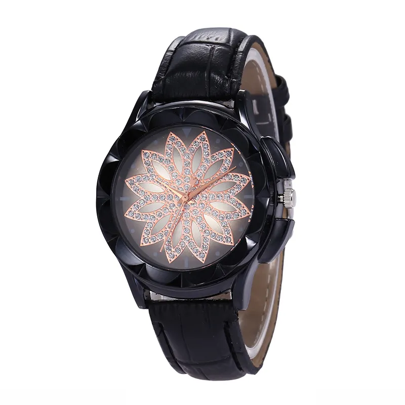 Relógio aliexpress joom feminino estampa estrelada, pulseira para mulheres WJ-7805
