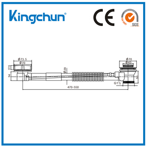 Kingchun mẫu miễn phí brass thiết bị vệ sinh bồn tắm cống thau tắm xả - Product Image 4