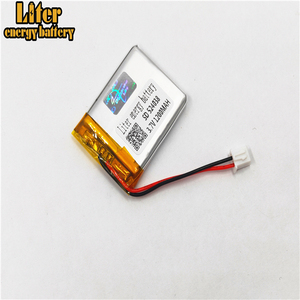 Plug <span class=keywords><strong>2</strong></span>.0-<span class=keywords><strong>2</strong></span> P 524038 1200 mah 3.7 v rechargeable lipo battery li ion polymer battery Solar lithium battery with PCM - Product Image 2