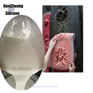 Mould Making Silicone Rubber 100:2 Rtv2 Liquid Rubber For Silicone Gypsum Mold Making