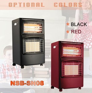 <span class=keywords><strong>Radiateur</strong></span> à <span class=keywords><strong>gaz</strong></span>, chauffage à <span class=keywords><strong>gaz</strong></span> intérieur portable, chauffage électrique 1500W avec roulettes avec protection contre les pannes de flamme - Product Image 3