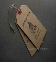 Étiquettes de vêtements en papier kraft écologique, étiquettes de vêtements en papier brun personnalisées, étiquettes rondes pour cadeaux, étiquettes suspendues imprimables avec logo