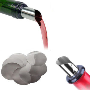 مخصص من من الفضة-إكسسوارات بار ويسكي فويل لصب النبيذ بطاقات صنبور صب النبيذ - Product Image 5