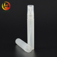Pulvérisateur de parfum vide en plastique, bouteille pour stylo, désinfectant pour les mains, vaporisateur à brume fine, pp, 10ml, 100 pièces