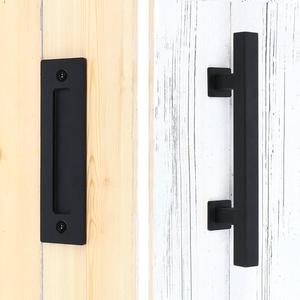 Tiradores de puerta de madera de calidad, manija de puerta corredera, herrajes de puerta de Granero