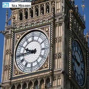 Lớn ngoài trời kim loại điện đôi mặt kim hiển thị hiện đại tháp đồng hồ như Big Ben - Product Image 2