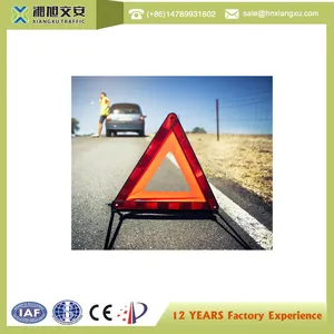 China wholesale market roadway safety traffic warning triangle triangle reflector