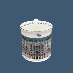 Chất Lượng Tuyệt Vời Xương Trung Quốc Phong Cách Anh Cốc Cà Phê Gốm Với Vành Vàng - Product Image 3