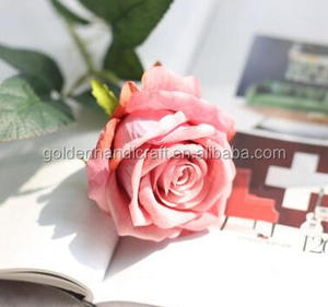 Alta tessuto artificiale fiori rosa varie occasioni-vendita calda di natale di Halloween laurea festa della mamma di Pasqua - Product Image 2