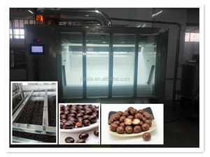 Arachides raisins secs amandes chocolat haricots noix de cajou chocolat revêtement machine - Product Image 3