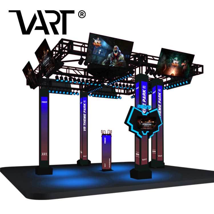 Vart Grande Expérience de Réalité Virtuelle VR Simulateur de Tir VR Multijoueur Salle Virtuelle avec HTC VIVE VR Casque