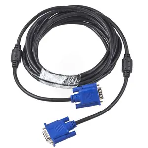 15ft SVGA VGA Male Ke Kabel Monitor Kabel Ekstensi Ekstensi HD15