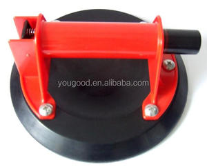 Ventosas de bomba manual de 204mm/8 pulgadas, ventosas de bomba de vacío de vidrio y <span class=keywords><strong>porcelana</strong></span> tipo ventosas de almohadilla plana, elevador de vacío - Product Image 3