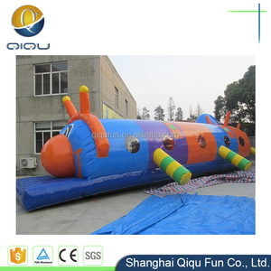 Géant coloré gonflable obstacle <span class=keywords><strong>cours</strong></span> Chenille <span class=keywords><strong>de</strong></span> <span class=keywords><strong>bande</strong></span> <span class=keywords><strong>dessinée</strong></span> pour enfants - Product Image 1
