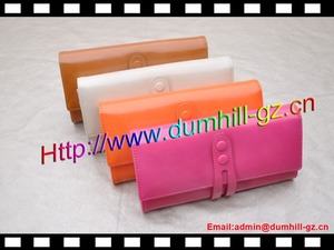 Di Modo Dell'unità di Elaborazione di Cuoio <span class=keywords><strong>Bil</strong></span> Piega Lungo Delle Donne Del Raccoglitore - Product Image 2