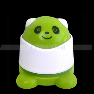 6สี Stapler หมีแพนด้าเป็นมิตรกับสิ่งแวดล้อมกล่องกระดาษ
