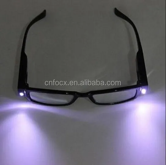 LED ışık s okuma gözlüğü/gece görüş gözlüğü lamba ile/gözlük ile led ışık