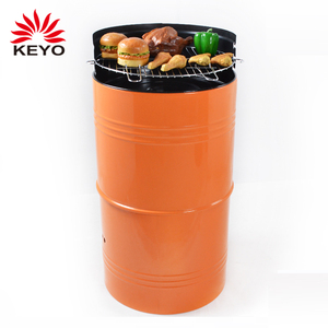 16 Inch Black Oil Barrel Barbecue Powder Coated Vertical <strong>Grills</strong> <strong>Drum</strong> Charcoal <strong>Bbq</strong> <strong>Grill</strong> - Product Image 4