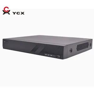 16ch NVR With PoE 2 HDD Support Mobile Viewing Tvt Cms H.265 16ch Playback 8mp 4k 5mp IPC Access Video Recorder