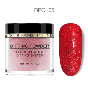 En gros couleur régulière paillettes décoration d'ongle et extension paillettes ongle acrylique plongeant la poudre - Product Image 6