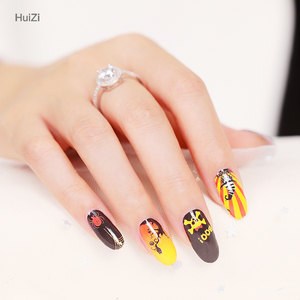 Skull Shape Halloween Giáng Sinh Phim Hoạt Hình Nail Sticker Nhựa Nail Trang Trí Paypal, Tt Bán Buôn Sản Phẩm Mới Nhất Nail Art DIY 3D - Product Image 4