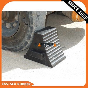 Truck <strong>Wheel</strong> <strong>Chock</strong> /Tyre Stopper /Rubber Wedge Trade Assurance - Product Image 3
