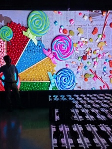 Mô-đun Màn Hình <span class=keywords><strong>Led</strong></span> Đủ Màu Gắn Tường Mới 2019 Màn Hình <span class=keywords><strong>Video</strong></span> HD Không Có Vườn Thú P3.91 Trong Nhà - Product Image 6