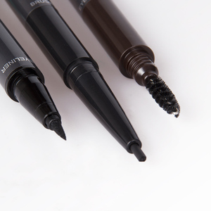 Menow E407 OEM/ODM Marque Privée Crayon Double Tête Imperméable Multifonctionnel pour Eyeliner + <span class=keywords><strong>Sourcils</strong></span> + Brosse Cosmétiques de Beauté pour les Yeux - Product Image 2