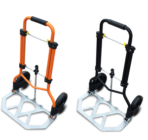 घरेलू हैंड पुल फोल्डिंग पोर्टेबल सामान ट्रक शॉपिंग हैंड कार्ट डिलीवरी फोल्डेबल हैंड ट्रॉली - Product Image 5