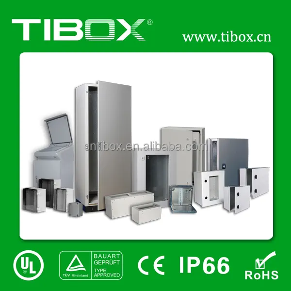 Stainless Steel IP65 Protection Grade Customized Lockable Wall Mount Telecom Cabinet / Rack Enclosure