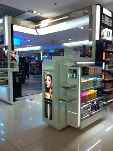 Kiosque de cosmétiques de qualité supérieure, kiosque commercial, parfum pour exposition de magasin, vente en gros - Product Image 3