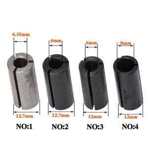 1 Pc Hoge Precisie Adapter Collet Cnc Schacht <span class=keywords><strong>Router</strong></span> Gereedschap Adapters Houder Verandering 12.7 Mm Tot Maat 6 Mm/6.35 Mm/8-6.35/ 8-6/ 12-8 Mm - Product Image 6