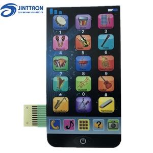 Цифровая печать мембранная клавиатура переключатель многочисленные Музыкальные инструменты плоские кнопки - Product Image 3