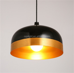 American Village Arte Simple de Hierro de Una Sola Cabeza Colgante de Luz para Proyecto Hotelero - Product Image 3