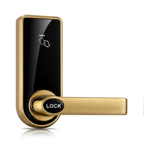 Lock And Lock Electronic RFID Card Swipe American Standard Cylinder ANSI Style Hotel Card Door Lock ET818RF