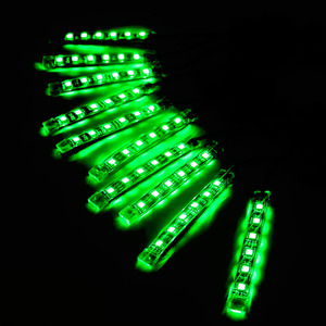 Xe không thấm nước RGB <span class=keywords><strong>LED</strong></span> Strip dưới ánh sáng Neon chân-cũng linh hoạt màu xanh màu xanh lá cây dải ánh sáng <span class=keywords><strong>Kit</strong></span> - Product Image 3