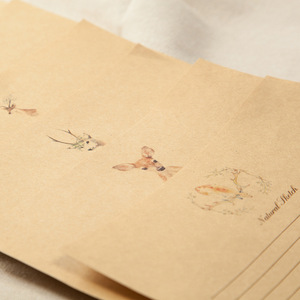 Ensemble de papeterie Style Vintage personnalisé, 10 pièces, avec enveloppe 16x11cm - Product Image 5