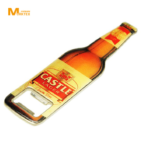 Llavero abridor de botellas con estampado de hierro, llavero con epoxi del fabricante - Product Image 1