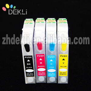 4 couleurs Cartouches Rechargeables pour <span class=keywords><strong>Epson</strong></span> <span class=keywords><strong>XP</strong></span>-<span class=keywords><strong>235</strong></span> <span class=keywords><strong>XP</strong></span>-245 <span class=keywords><strong>XP</strong></span>-247 avec Puce ARC - Product Image 6