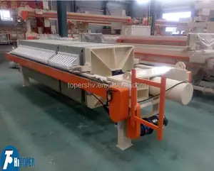 Sludge dewatering membrane filter press, hot sale in alum sludge dewatering