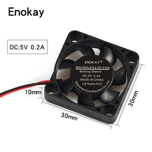 Micro ventilateur Raspberry Pi pour Raspberry 5 v 0.2a 30X30x7mm avec vis - Product Image 3