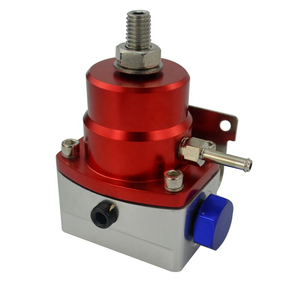 Régulateur de pression de <span class=keywords><strong>carburant</strong></span> universel AE Style 7, MGTE mkii rouge, avec kit de ligne de tuyau et jauge, livraison gratuite - Product Image 2