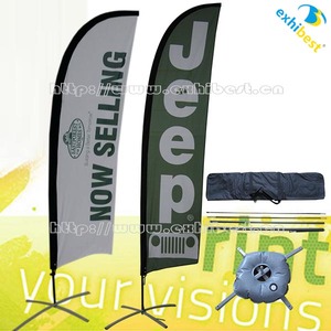 Shipping to air <span class=keywords><strong>the</strong></span> US advertising beach flag wing flags - Product Image 3
