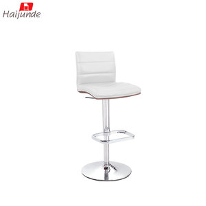 square <strong>Replacement</strong> <strong>Seats</strong> Swivel Rustic Nine Check Stick Adjustable <strong>bar</strong> <strong>Stool</strong> in Cream PU - Product Image 3