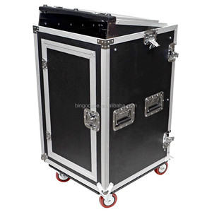 Xách tay 16u Rack Trường hợp với 10 không gian nghiêng Mixer Top và sang trọng đơn giản DJ bàn làm việc - Product Image 5