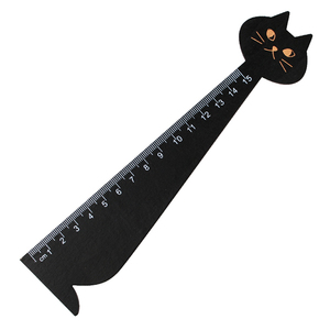 Interwell LA131 personnalisé <span class=keywords><strong>imprimable</strong></span> fournitures scolaires chat forme règle - Product Image 2